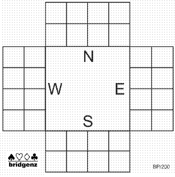 Bridge NZ Bidding Pads singles